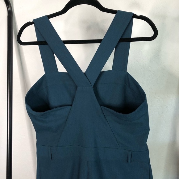 COP Copine Blue Pinafore Jumper Dress - Picture 5 of 10